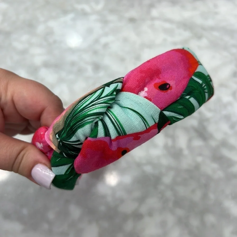 NEW Victoria Dunn Watermelon Print Headband